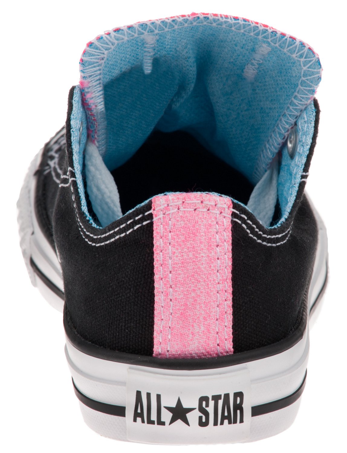 Converse Girls' Chuck Taylor All-Star Double Tongue Athletic Lifestyle Shoes thumbnail