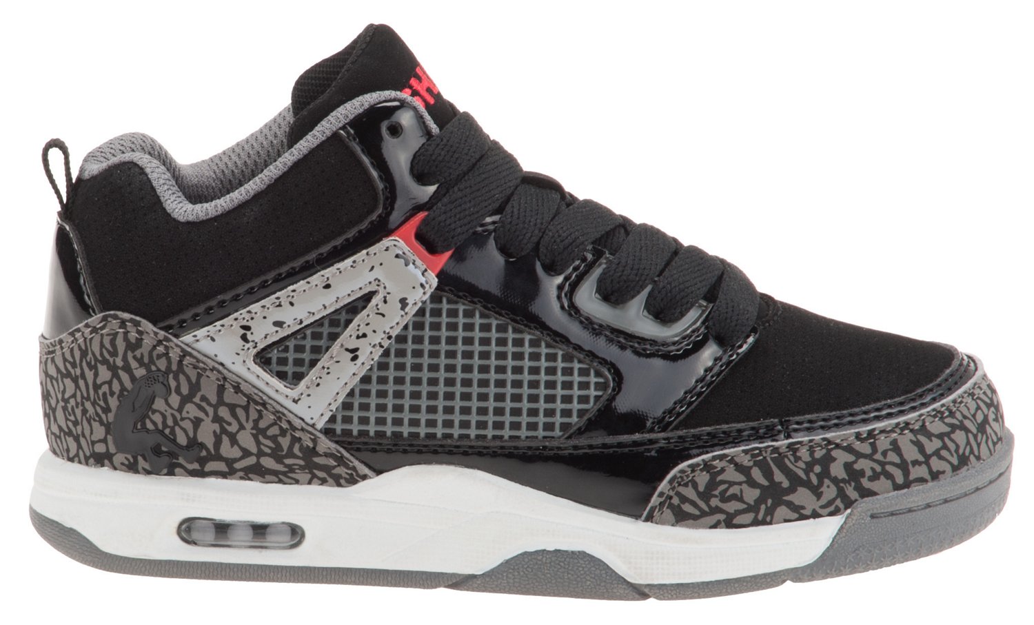 Shaq Boys' Triple Double Retro Mid Athletic  Lifestyle Shoes