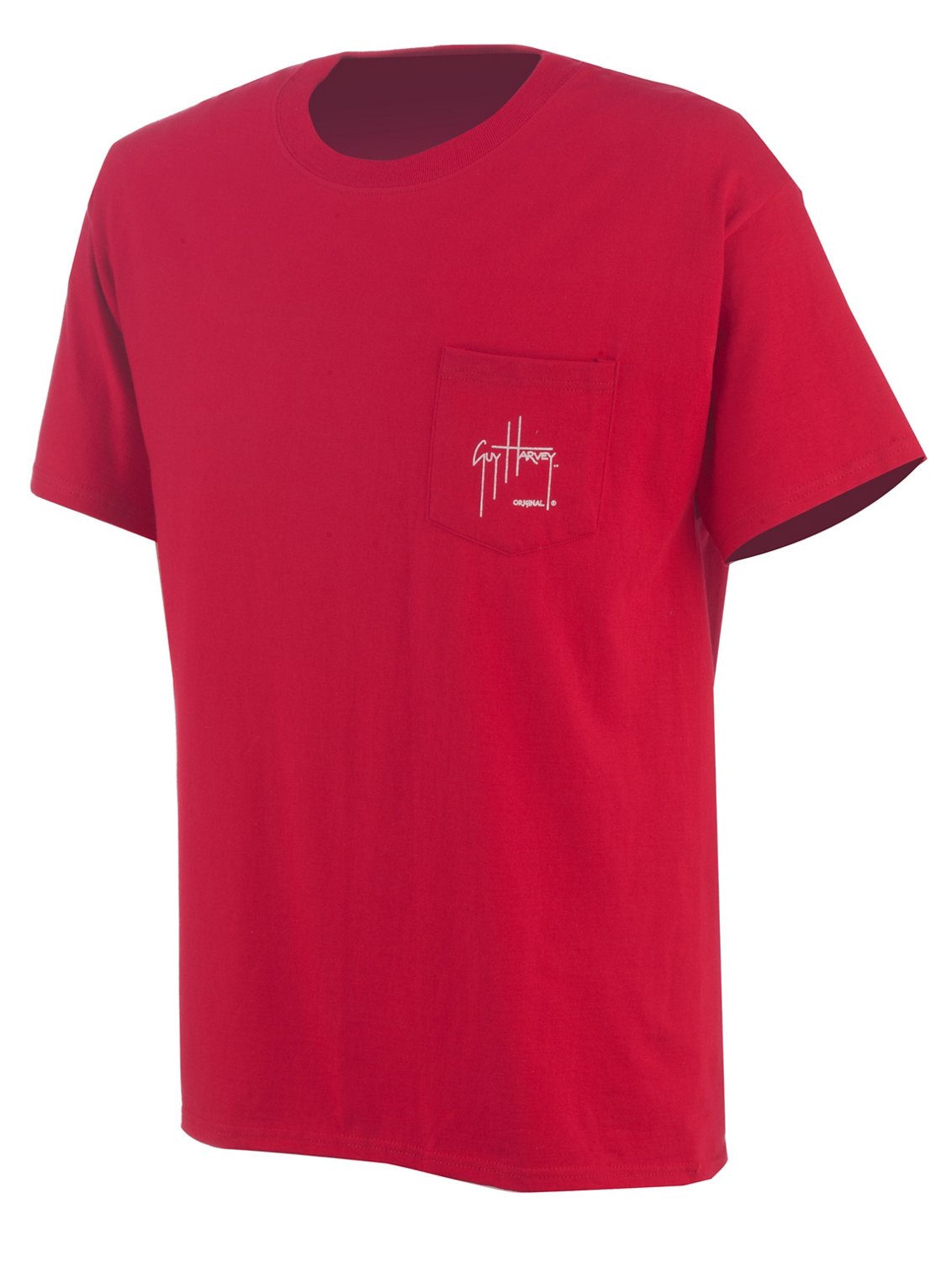 Guy Harvey Men's Sailfish Spiral Short Sleeve Pocket T-shirt thumbnail