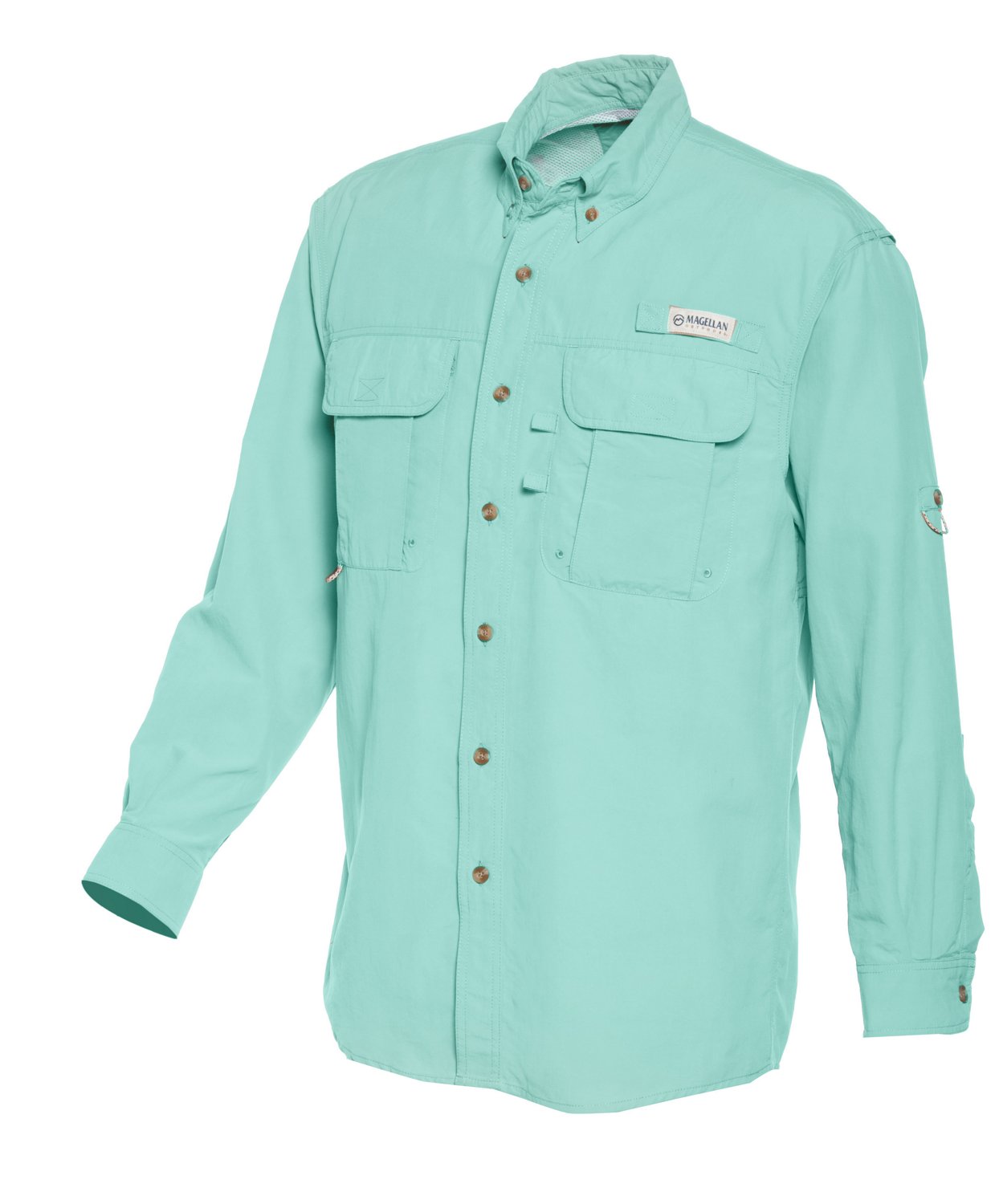 Magellan Outdoors Men's FishGear Laguna Madre Long Sleeve Fishing Shirt