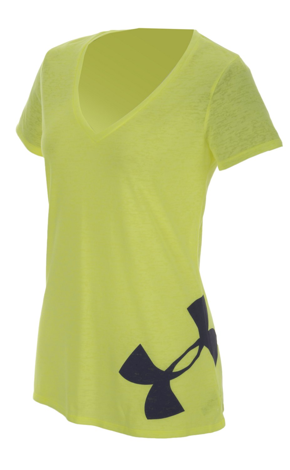 Under Armour® Women's Achieve Big Logo Short Sleeve V-neck T-shirt