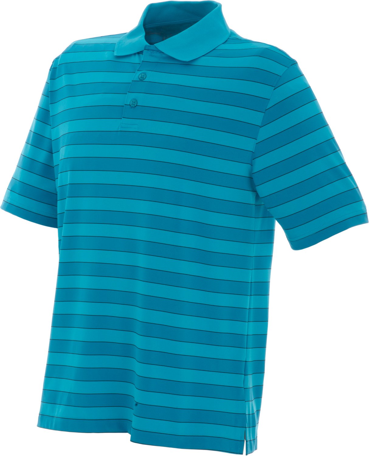 BCG Men's Bold Stripe Golf Polo