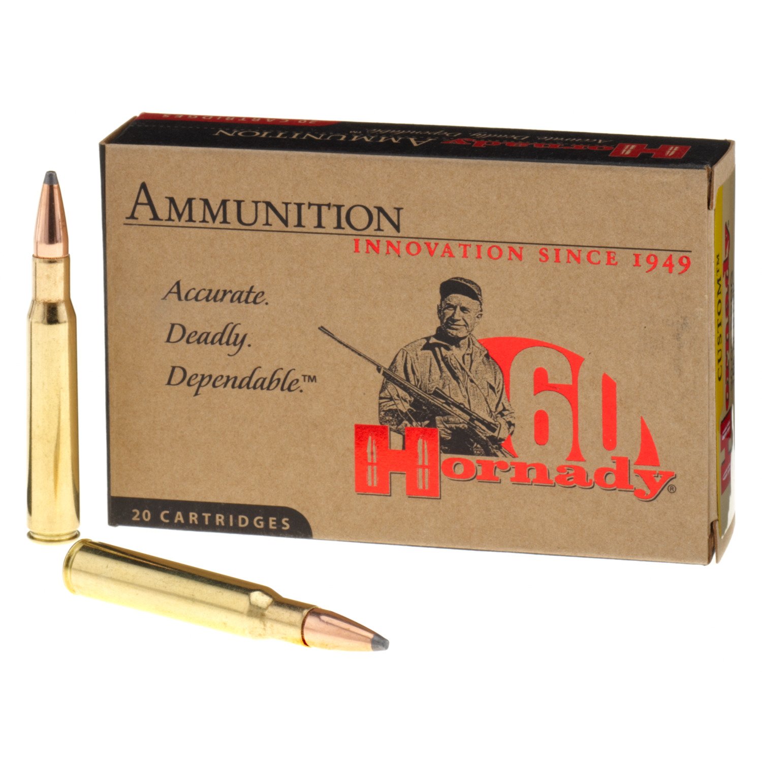 Hornady Interlock® BTSP .30-06 Springfield 165-Grain Rifle Ammunition