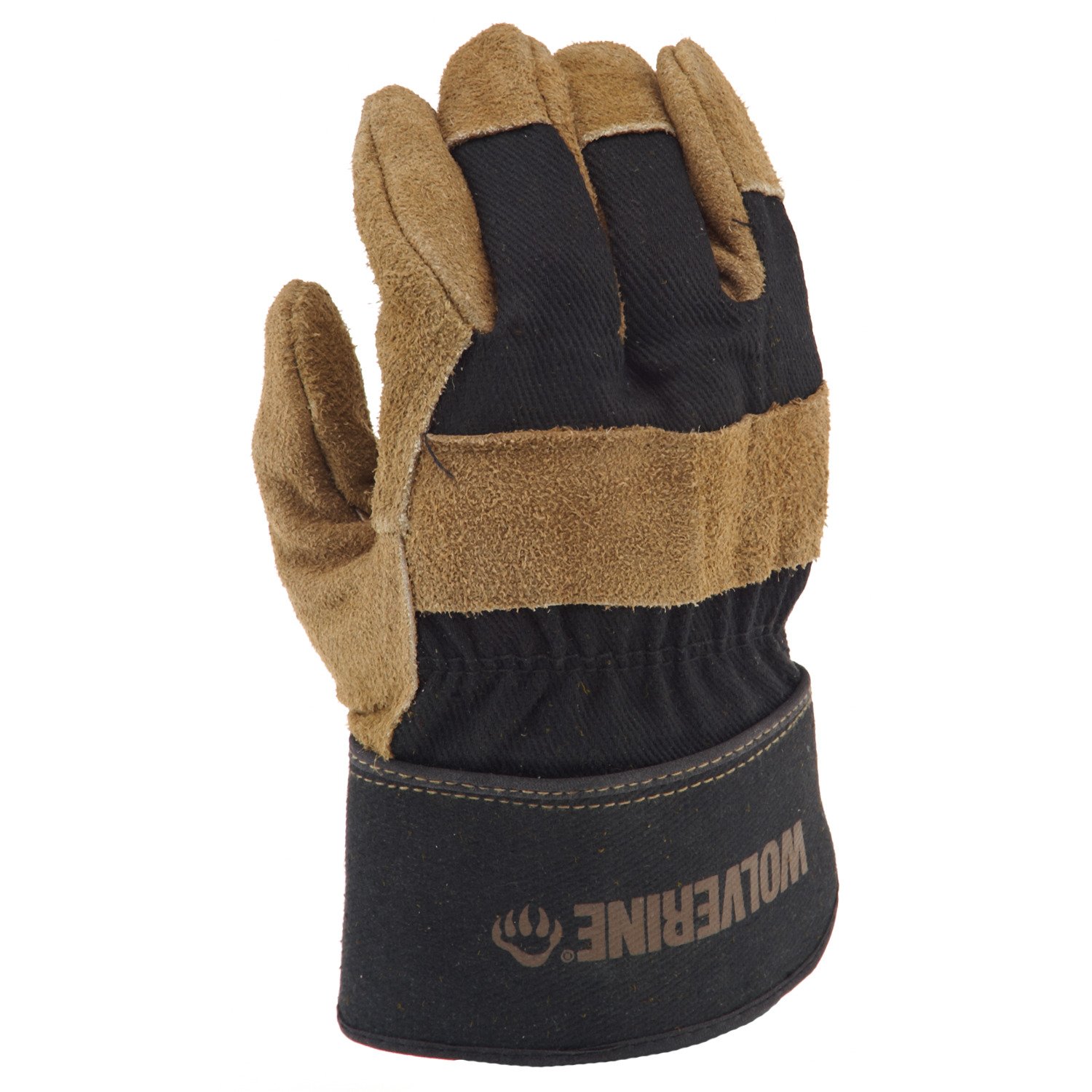 Wolverine Men's  Split Leather Palm  Work Gloves