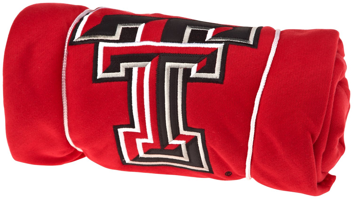 Logo Texas Tech Sweatshirt Blanket