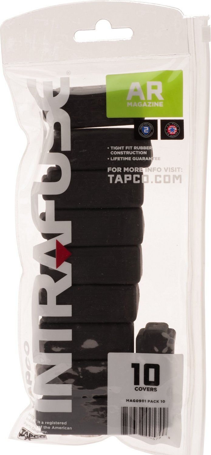 TAPCO INTRAFUSE® AR-15 .223 Magazine Dust Covers 10-Pack