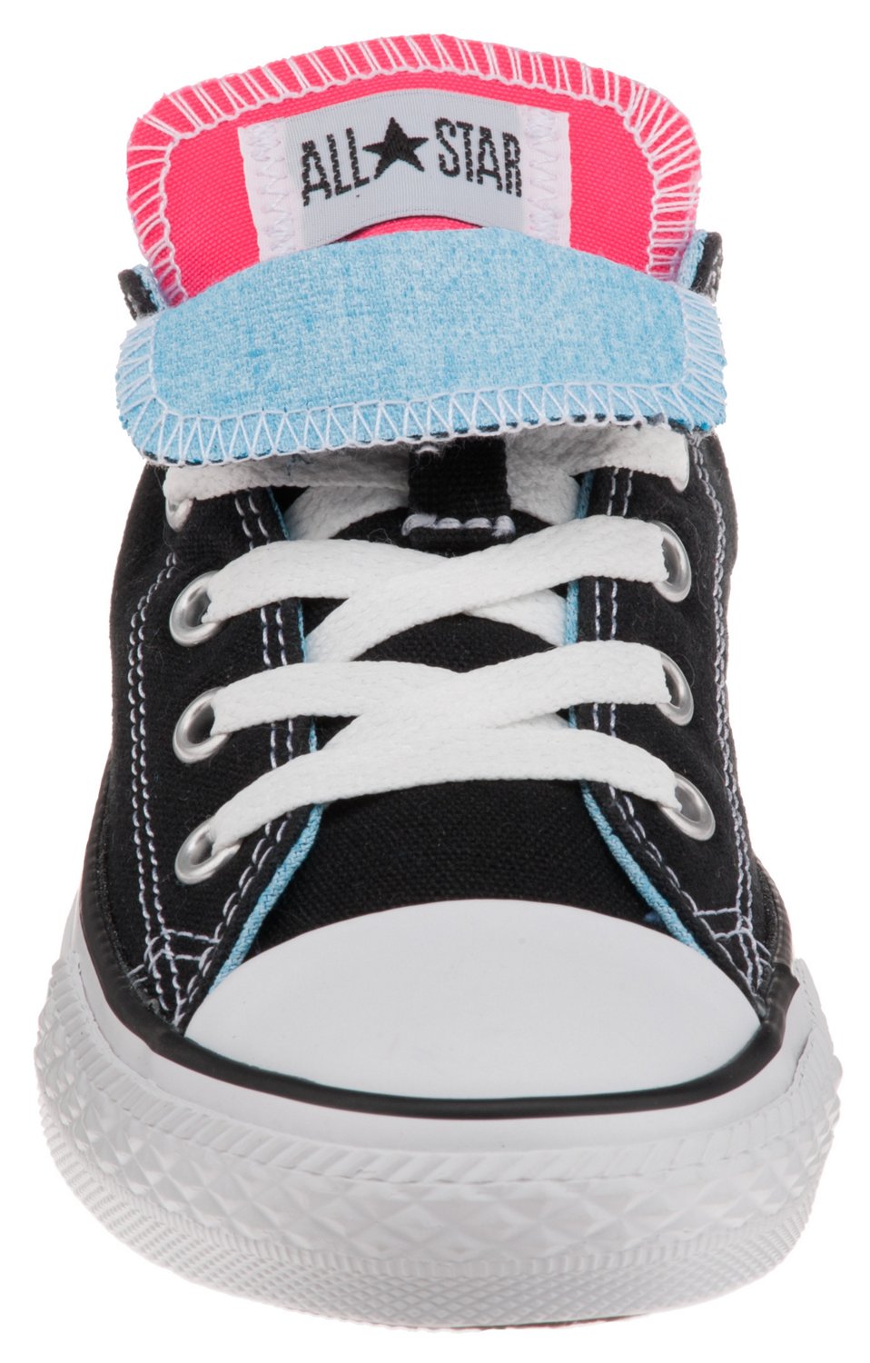 Converse Girls' Chuck Taylor All-Star Double Tongue Athletic Lifestyle Shoes thumbnail