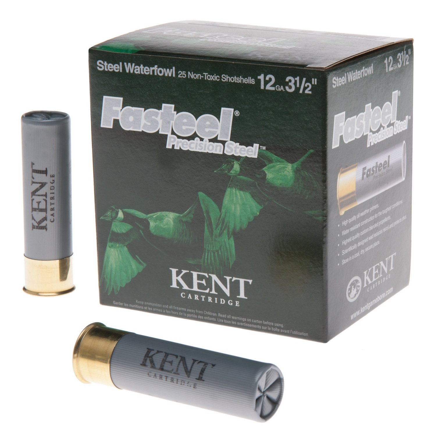 KENT Fasteel® Waterfowl Load 12 Gauge Shotshells