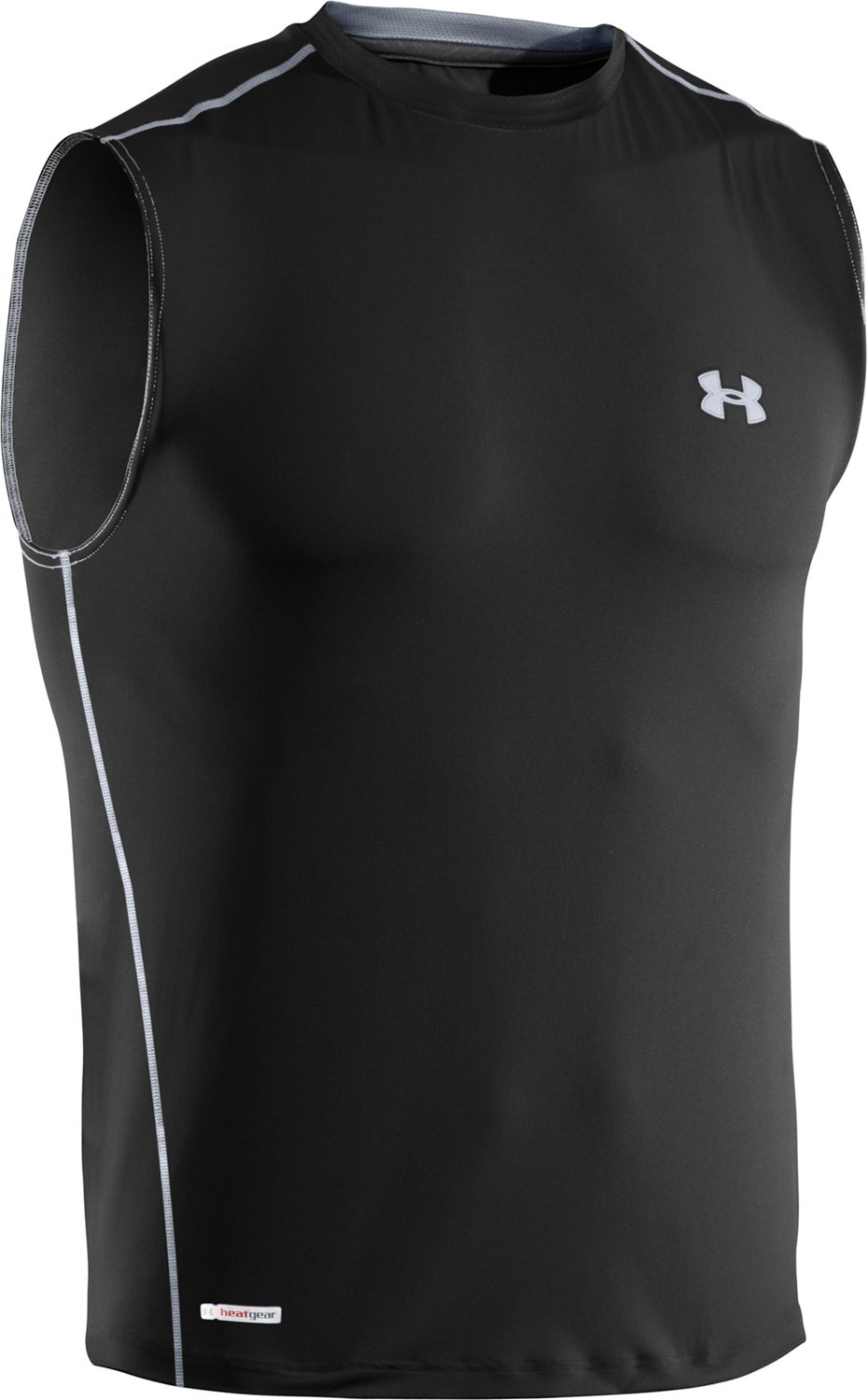 Under Armour® Men's HeatGear® Sonic Fitted Sleeveless T-shirt