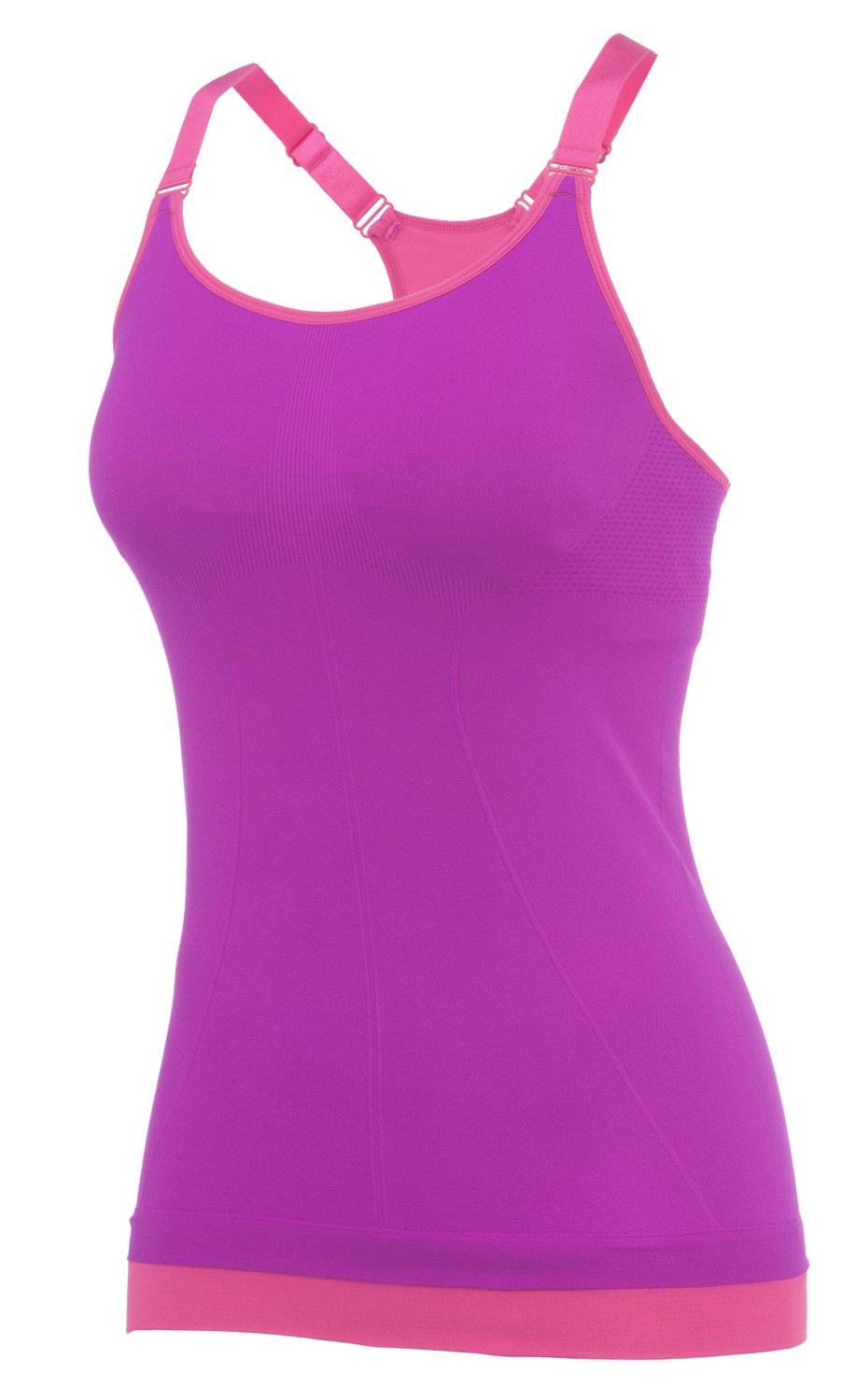 BCG Women's Color Pop Removable Cup Seamless Tank Top