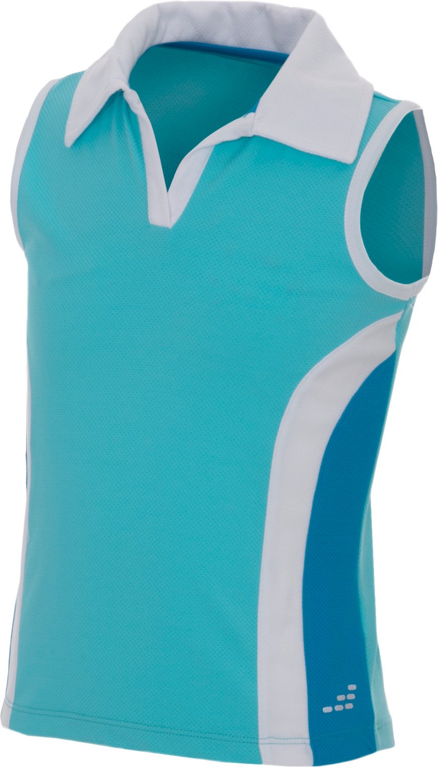 BCG Girls' Sleeveless Tennis Polo