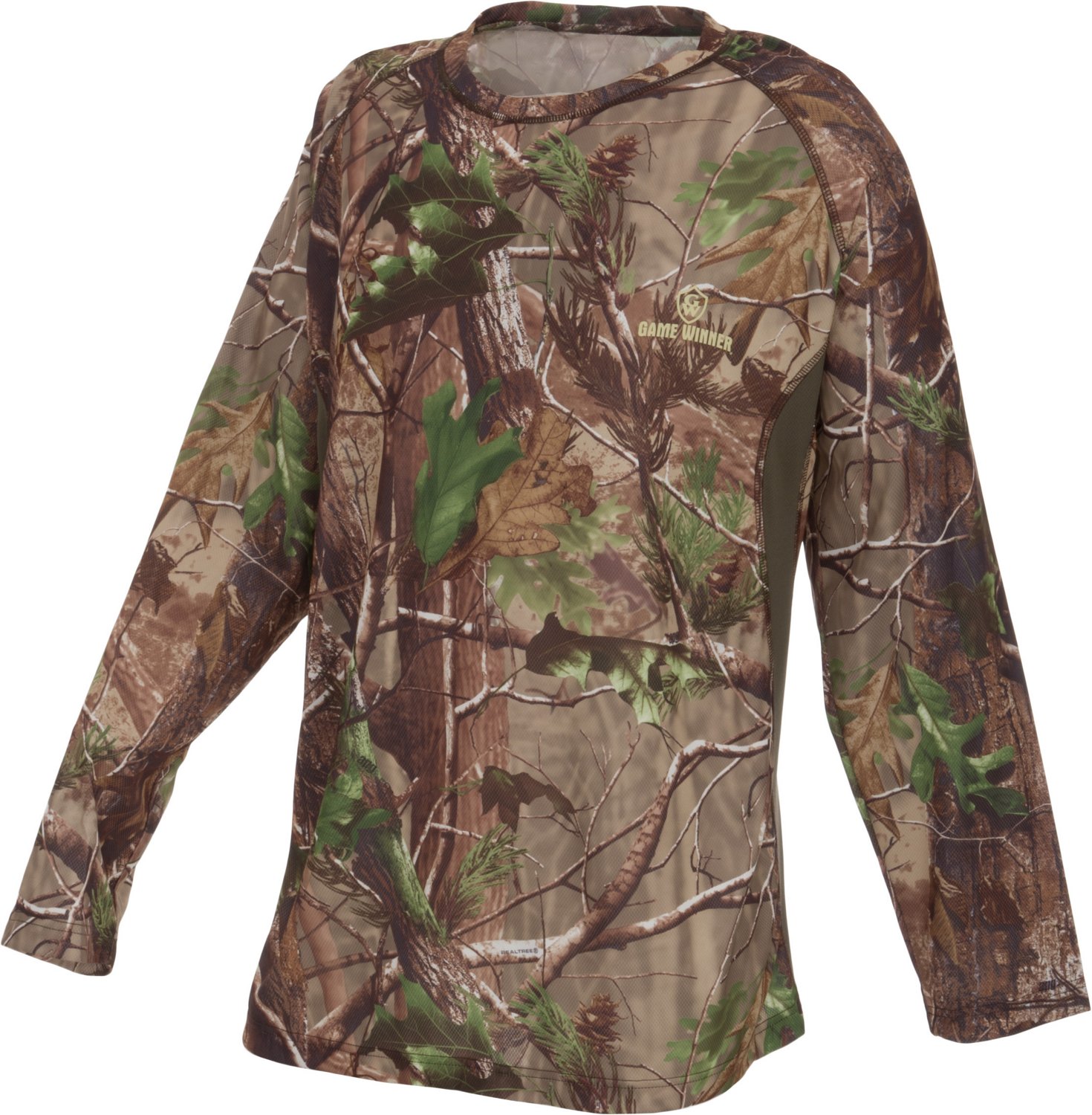 Game Winner® Men's Performance Mesh Long Sleeve T-shirt