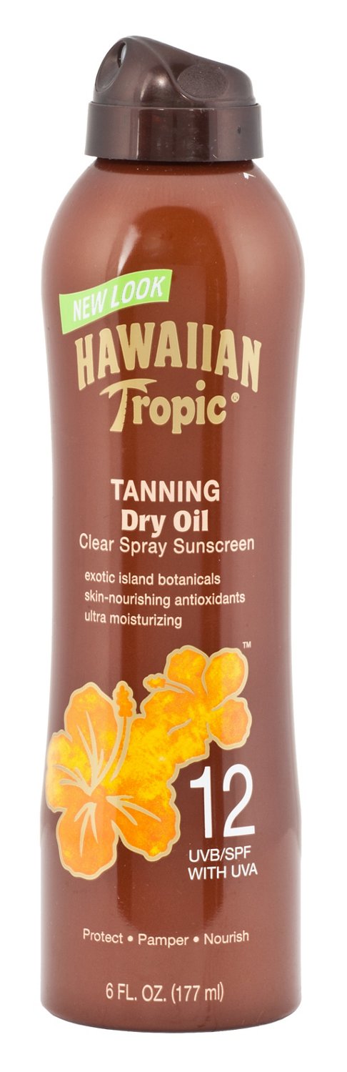 Hawaiian Tropic® 6 fl. oz. SPF 12 Continuous Spray Tanning Oil thumbnail