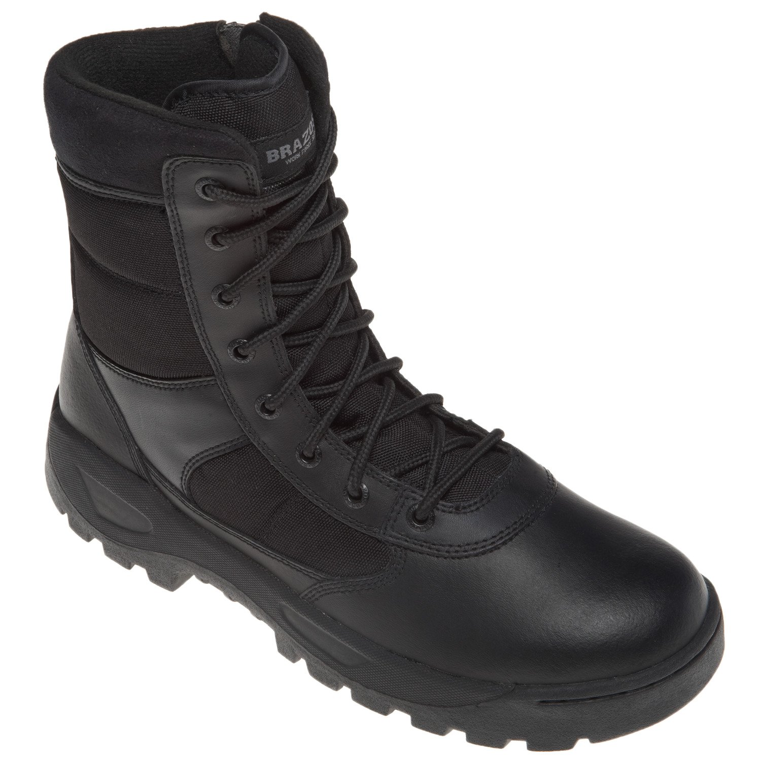 Brazos® Men's Task Force 8" Side Zip Service Boots thumbnail