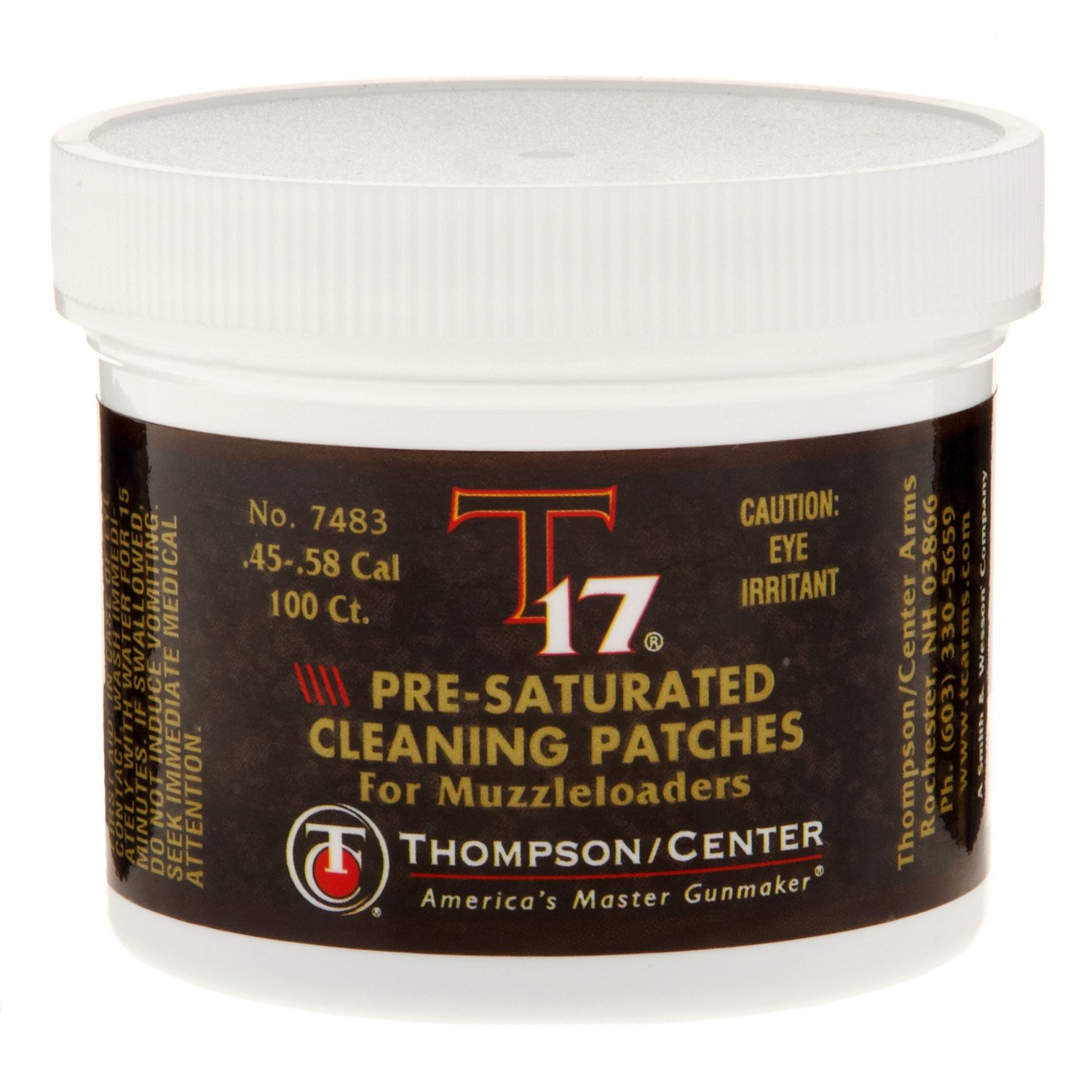 Thompson/Center T-17™ Presaturated Cleaning Patches 100-Pack