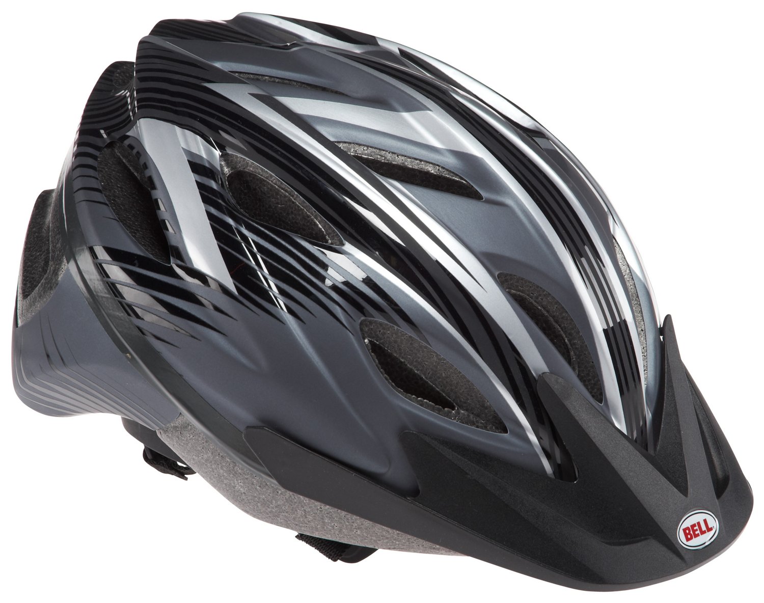 Bell Adults' Adrenaline™ Black Steel Bicycle Helmet