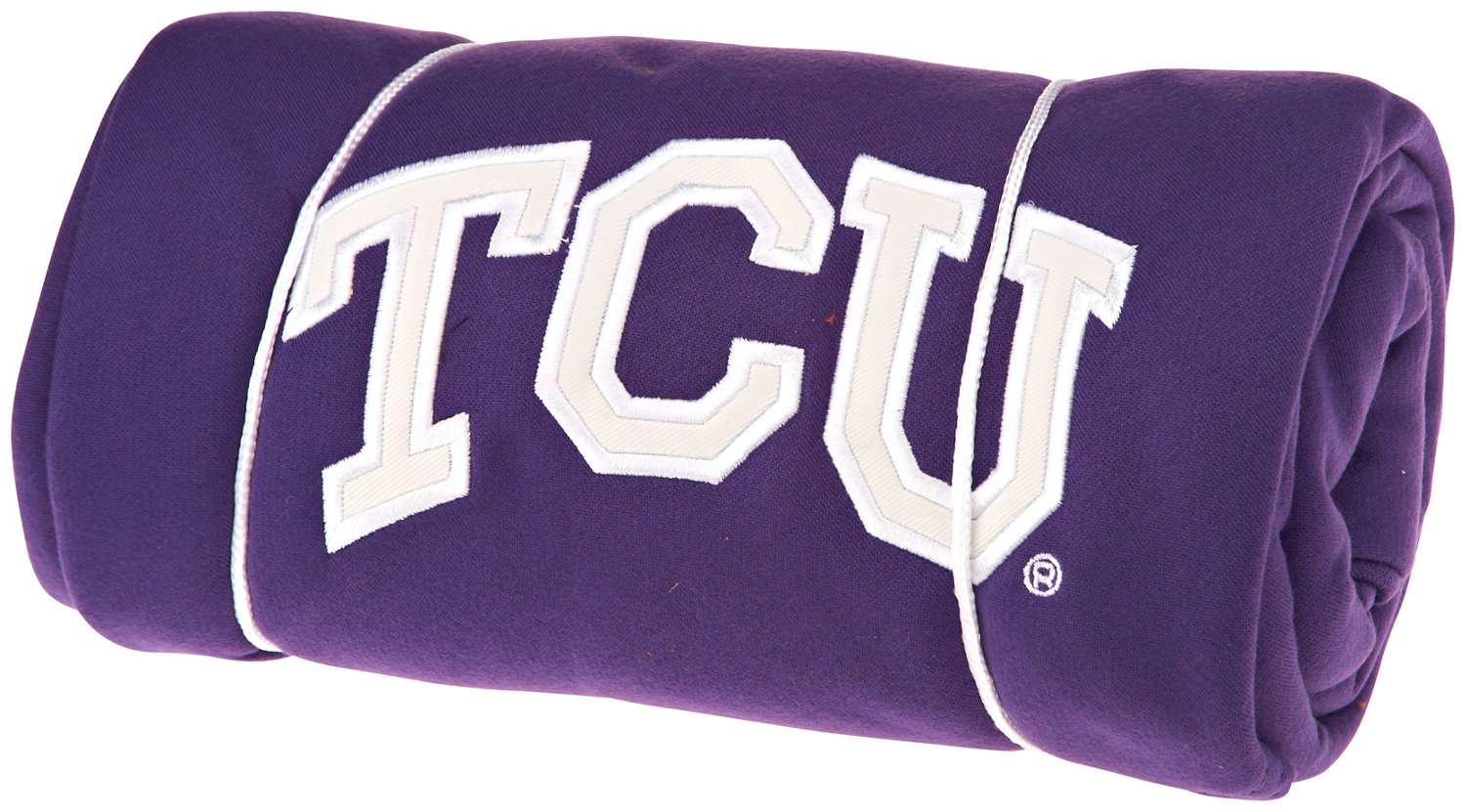 Logo Texas Christian University Sweatshirt Blanket