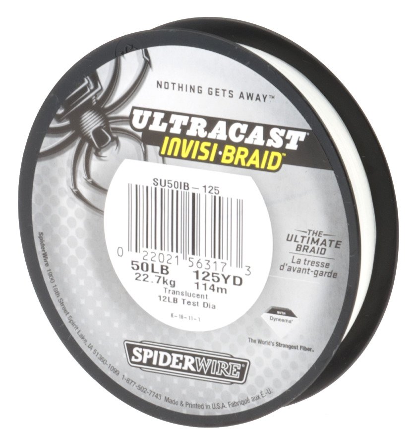 Spiderwire® Ultracast™ Invisi-Braid 50 lb. - 125 yds. Braided Fishing Line