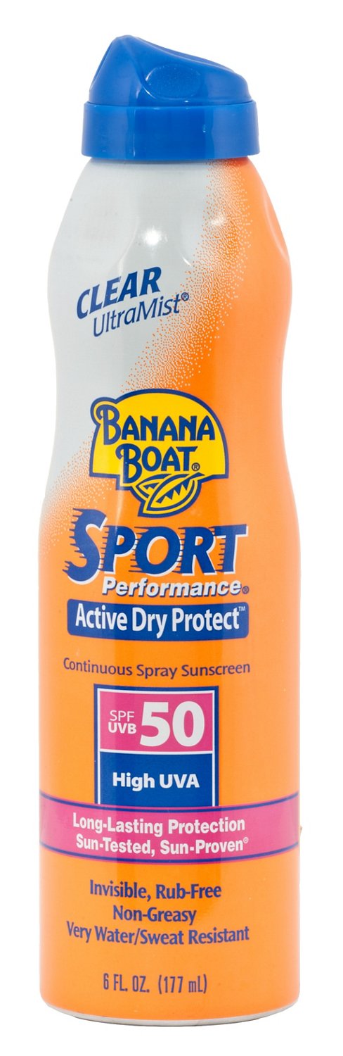 Banana Boat® 6 oz. Ultramist Sport Performance Active Dry Protect SPF 50 Sunscreen 2-Pack