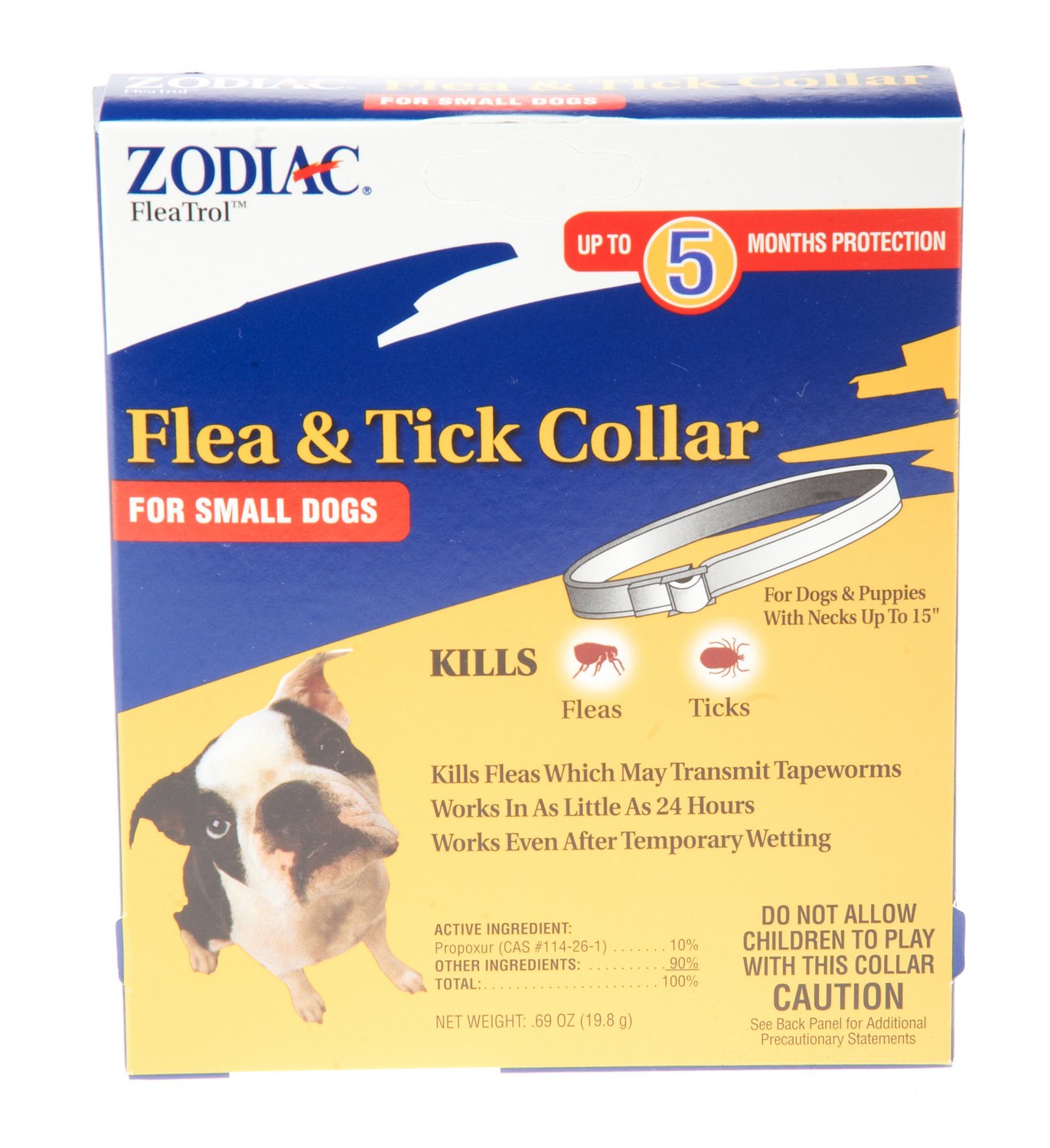 Zodiac FleaTrol Small Dog Flea and Tick Collar