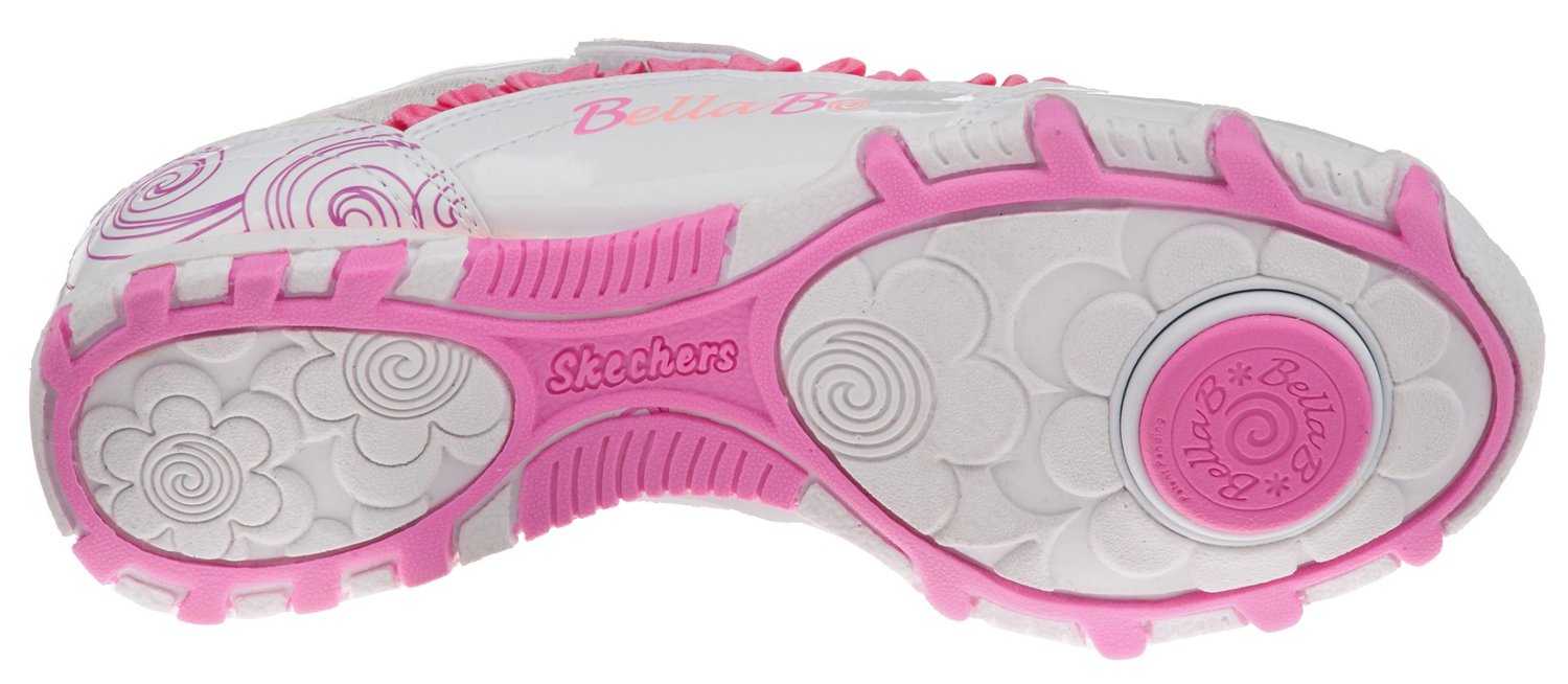 SKECHERS Girls' Bella Ballerina Prima Sweet Spun Athletic Lifestyle Shoes thumbnail