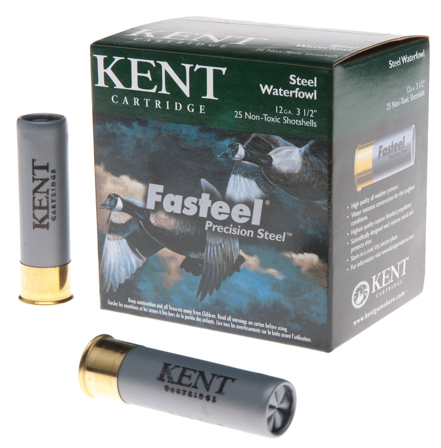 KENT Fasteel® Waterfowl Load 12 Gauge Shotshells