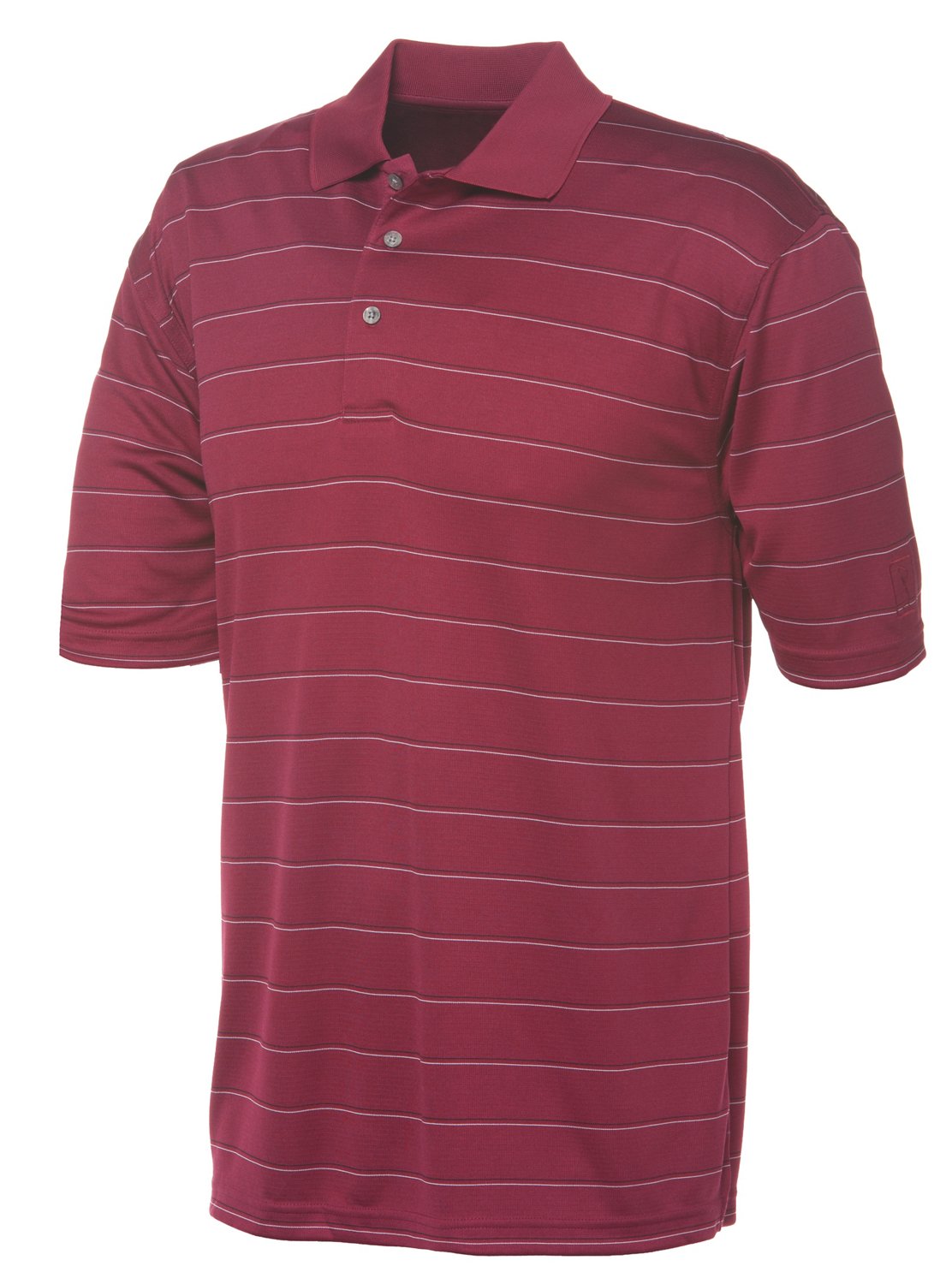 PGA Tour Men's Pro Series Tricolor Stripe Polo