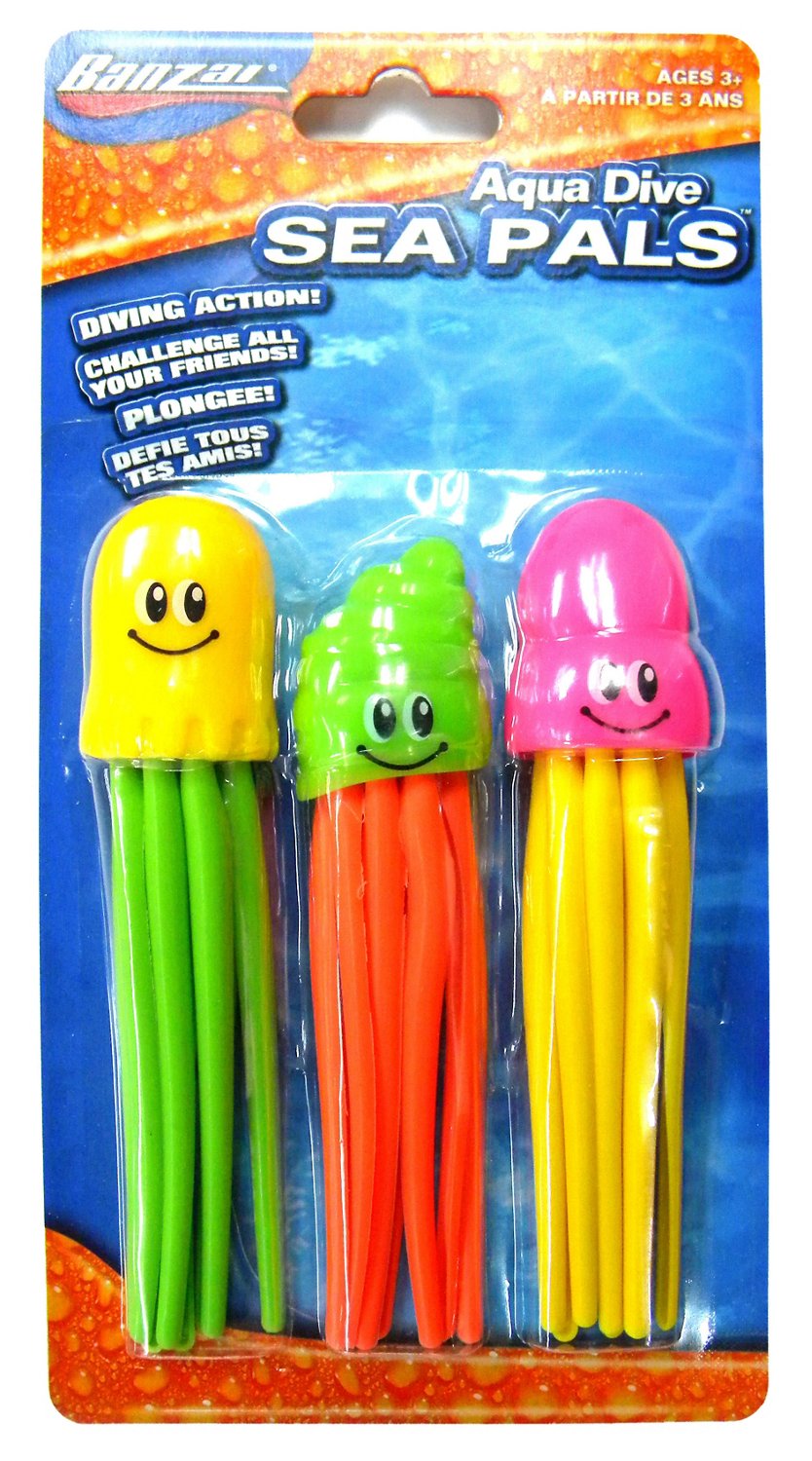 Banzai Aqua Dive Sea Pals 3-Pack