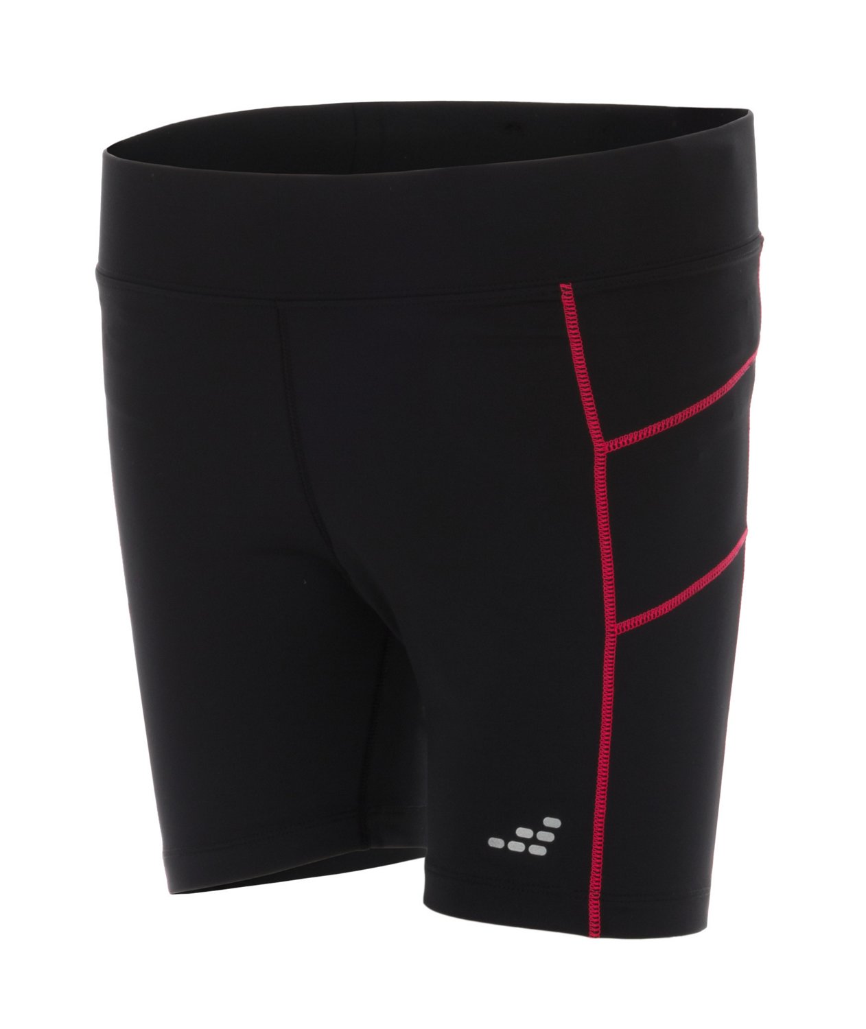 BCG Women's Basic Compression Contrast Stitch Bike Short
