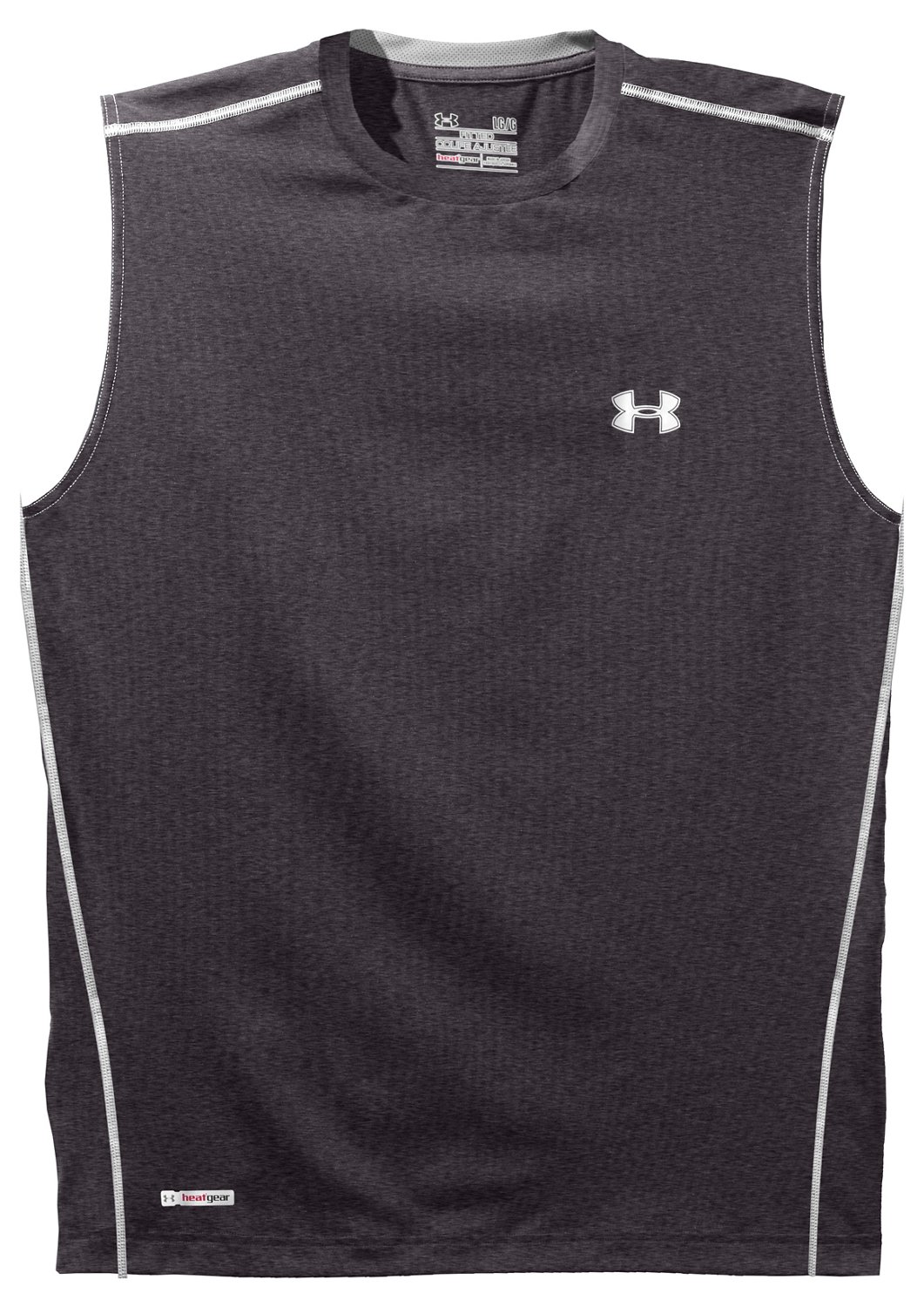 Under Armour® Men's HeatGear® Sonic Fitted Sleeveless T-shirt