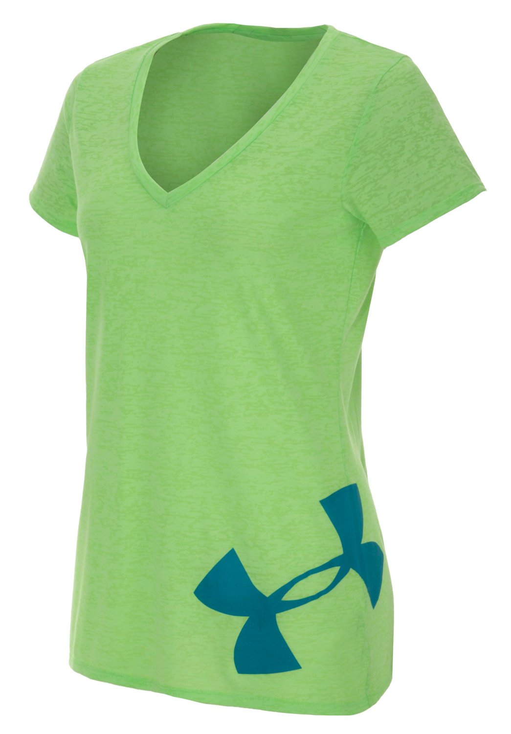 Under Armour® Women's Achieve Big Logo Short Sleeve V-neck T-shirt