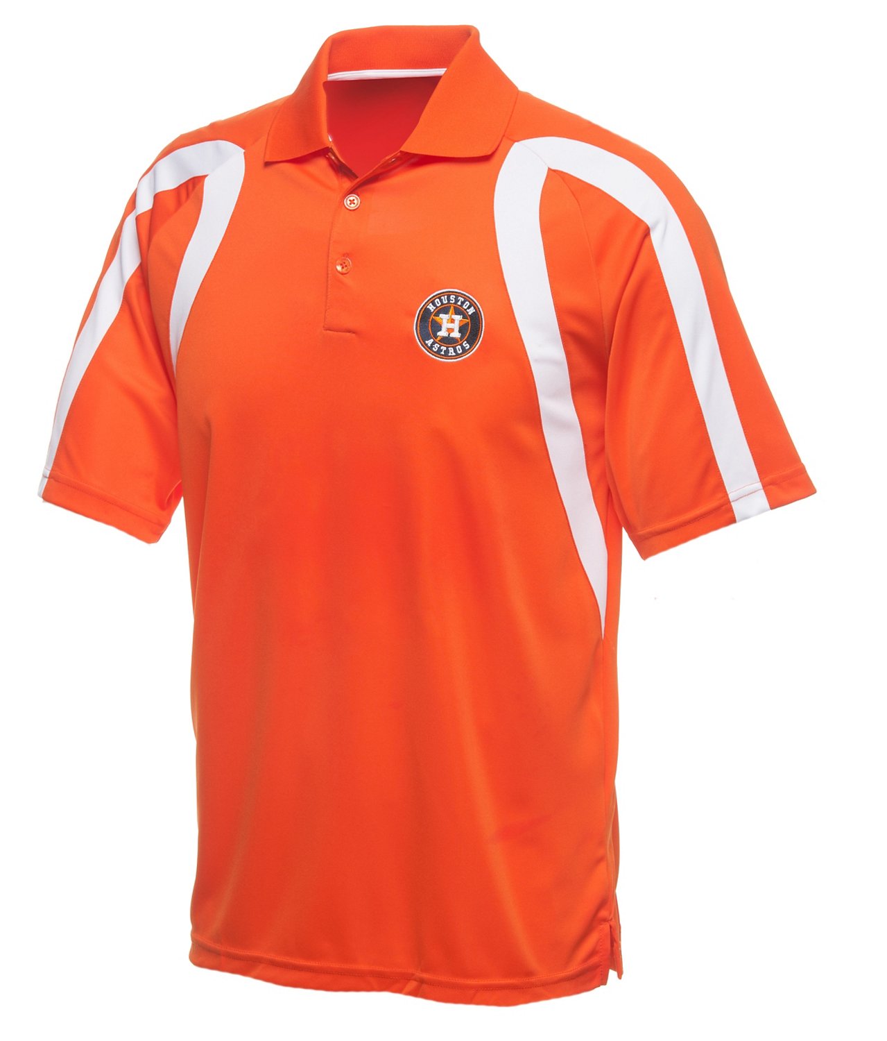 Antigua Men's Houston Astros Point Polo Shirt