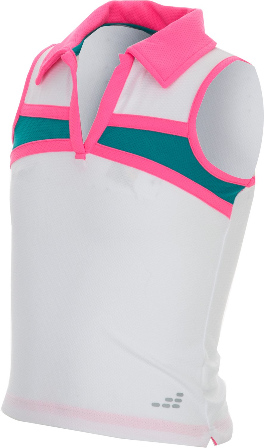 BCG Girls' Sleeveless Tennis Polo