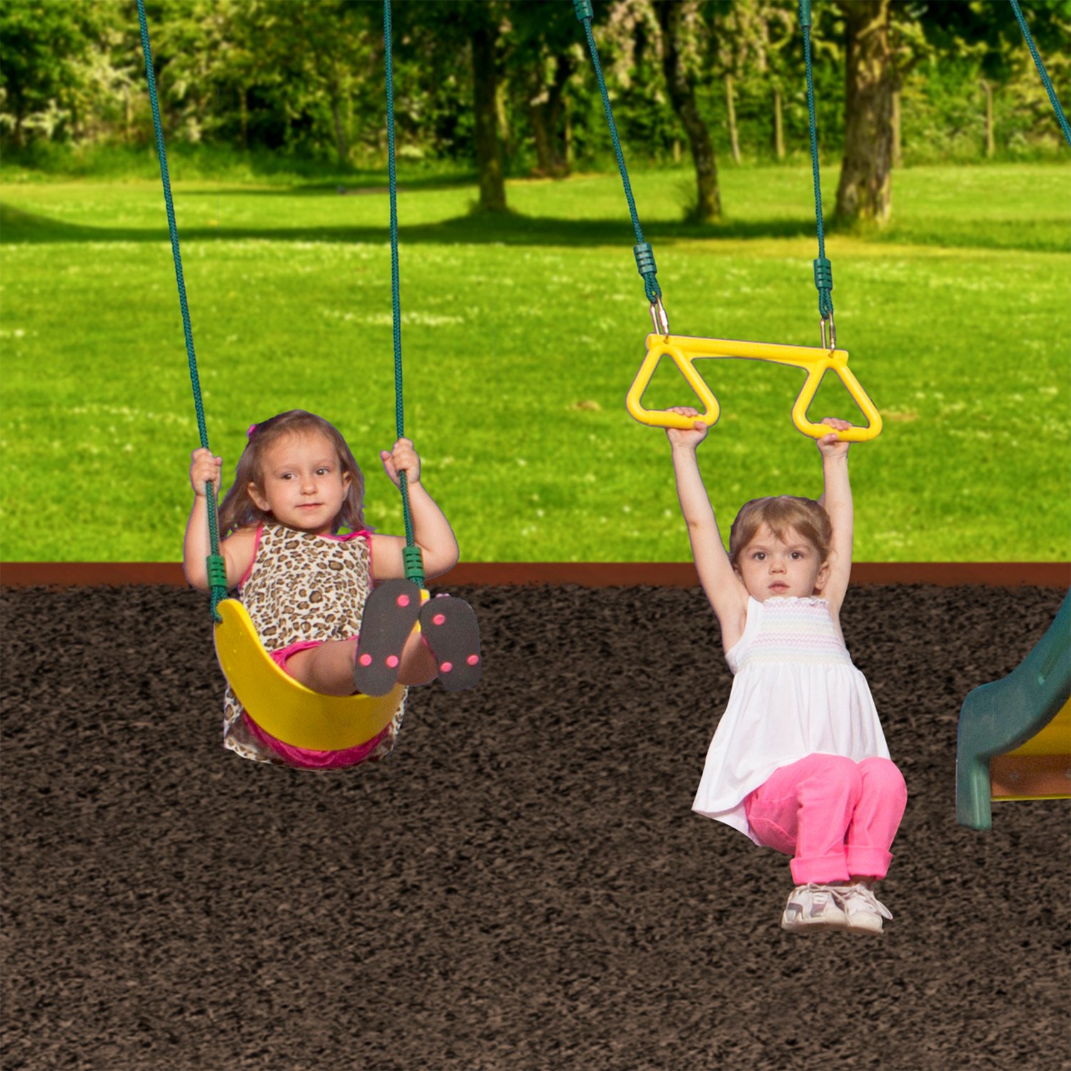 Backyard Discovery™ Prestige Wooden Swing Set Academy