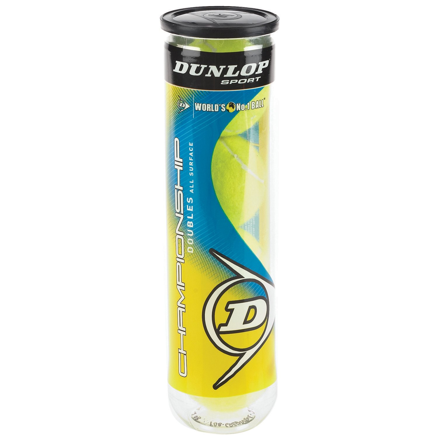 Dunlop Championship All-Court Tennis Balls 1 Can/4-Pack