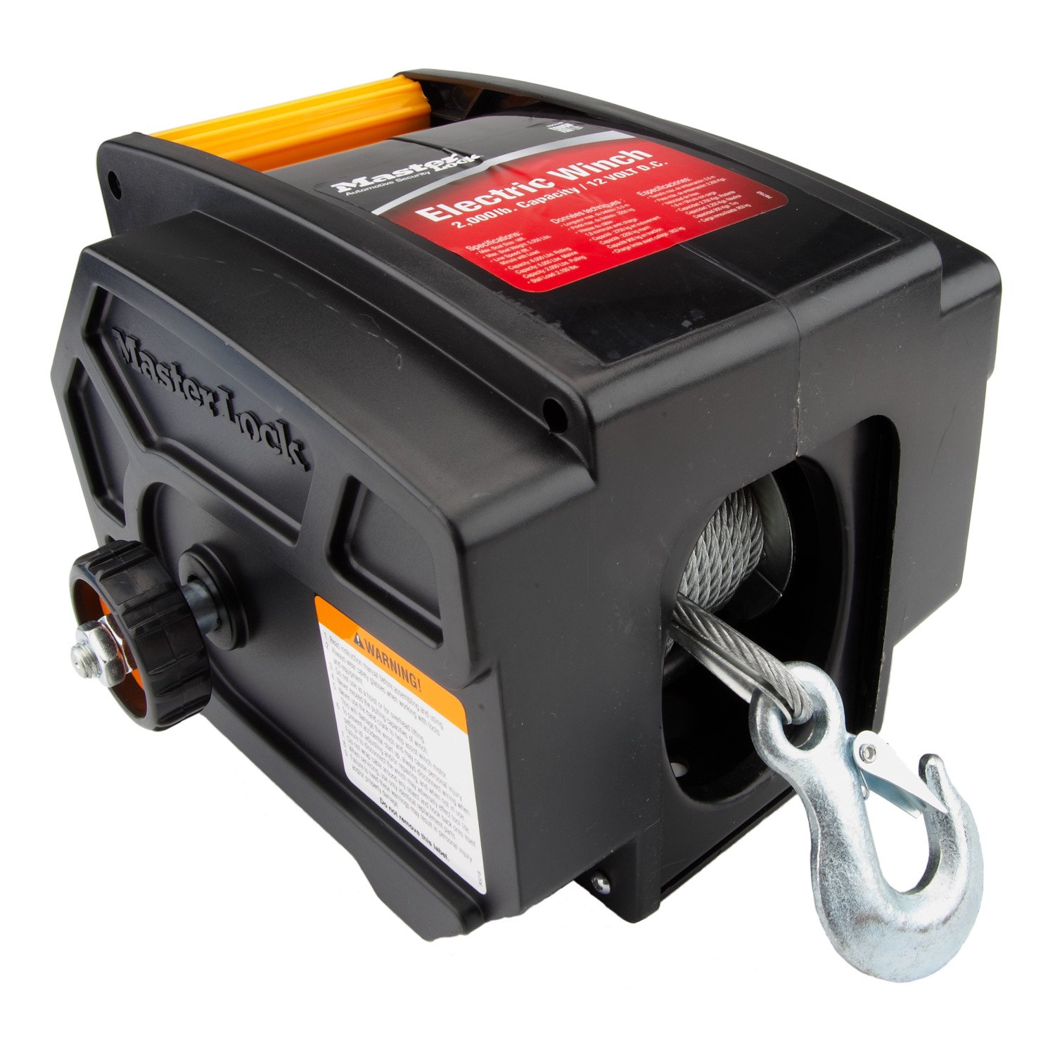 Master Lock® Portable 12V Electric Winch