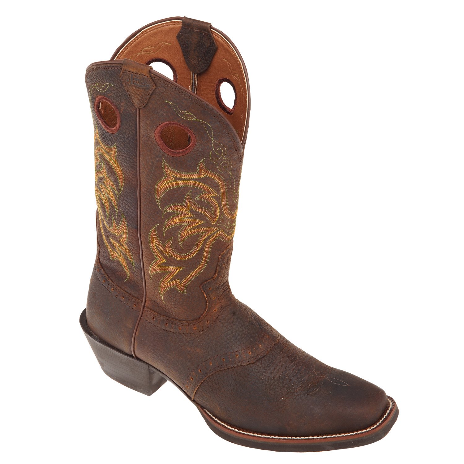 Justin Men's Stampede Punchy Western Boots thumbnail