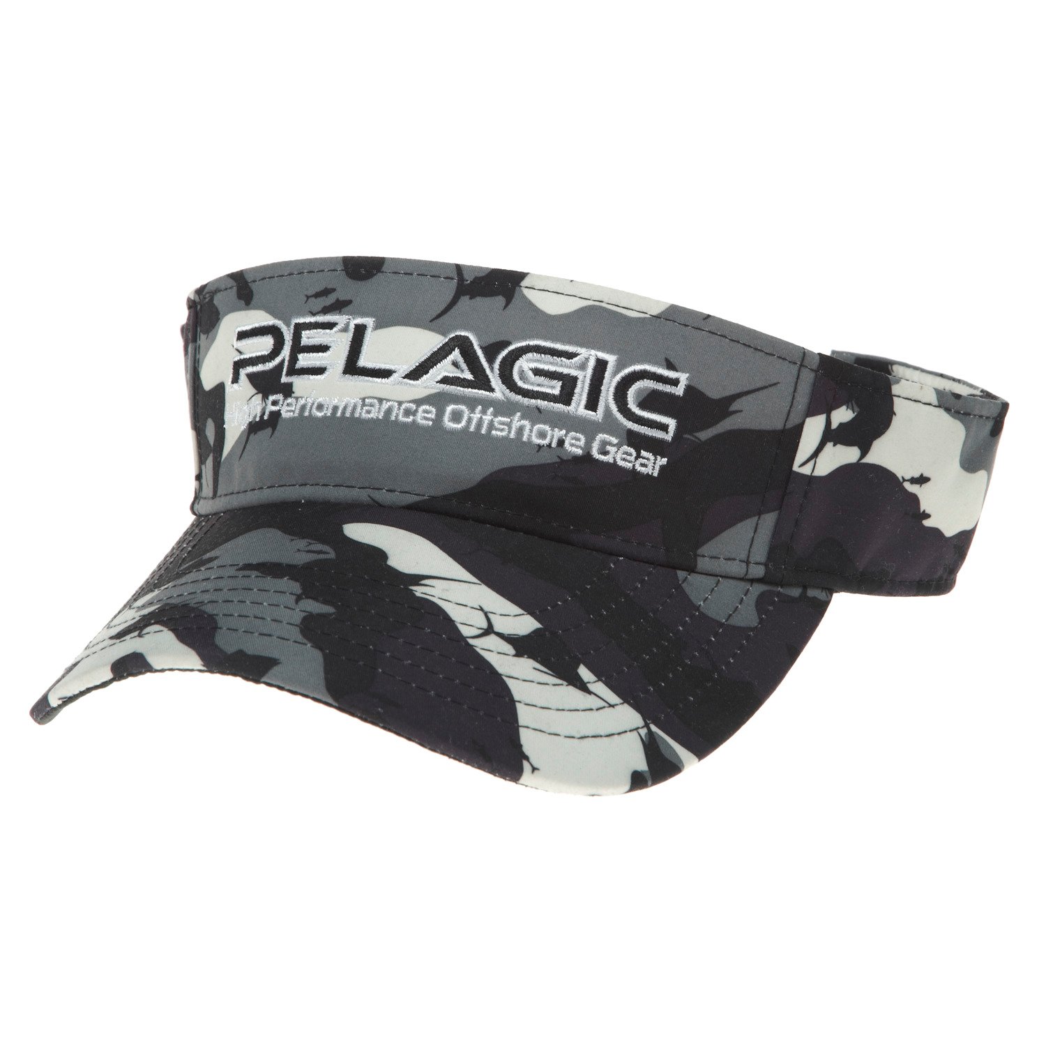 Pelagic Performance Fish Camo Visor