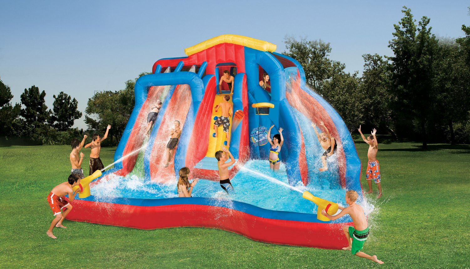 Banzai Toy Quest Hydro Blast Water Park