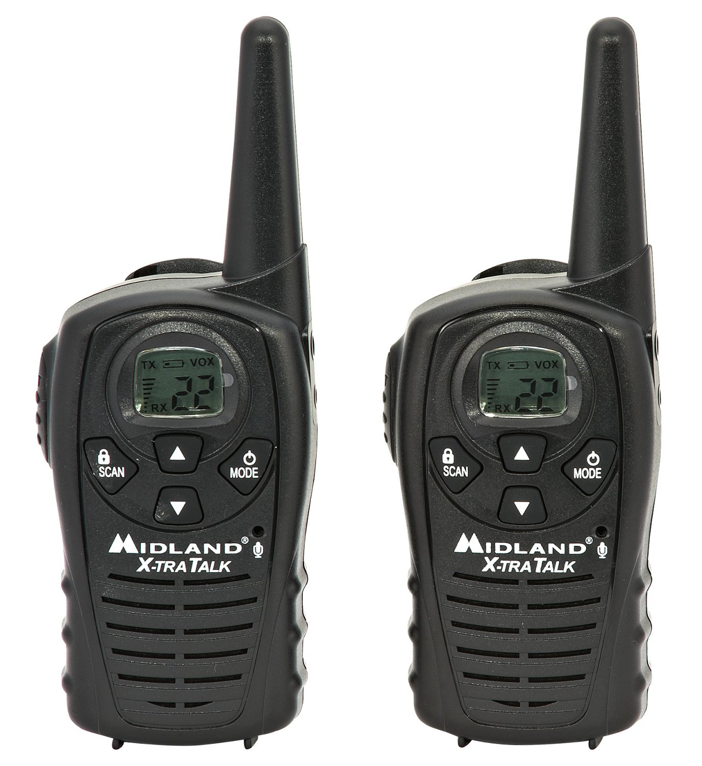 Midland ALR1 22-Mile GMRS 2-Way Radios 2-Pack