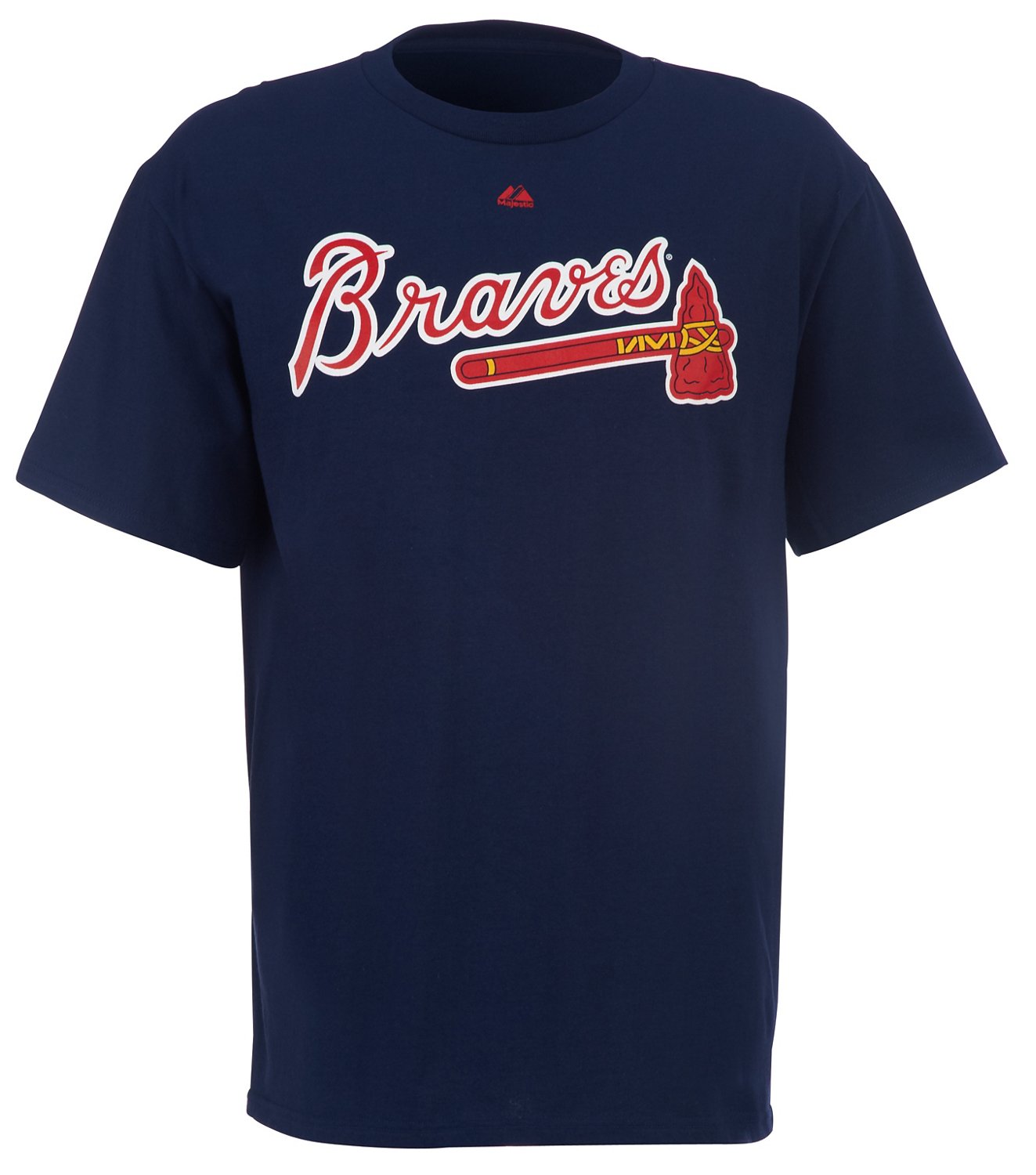 Majestic Adults' Atlanta Braves Brian McCann #16 T-shirt