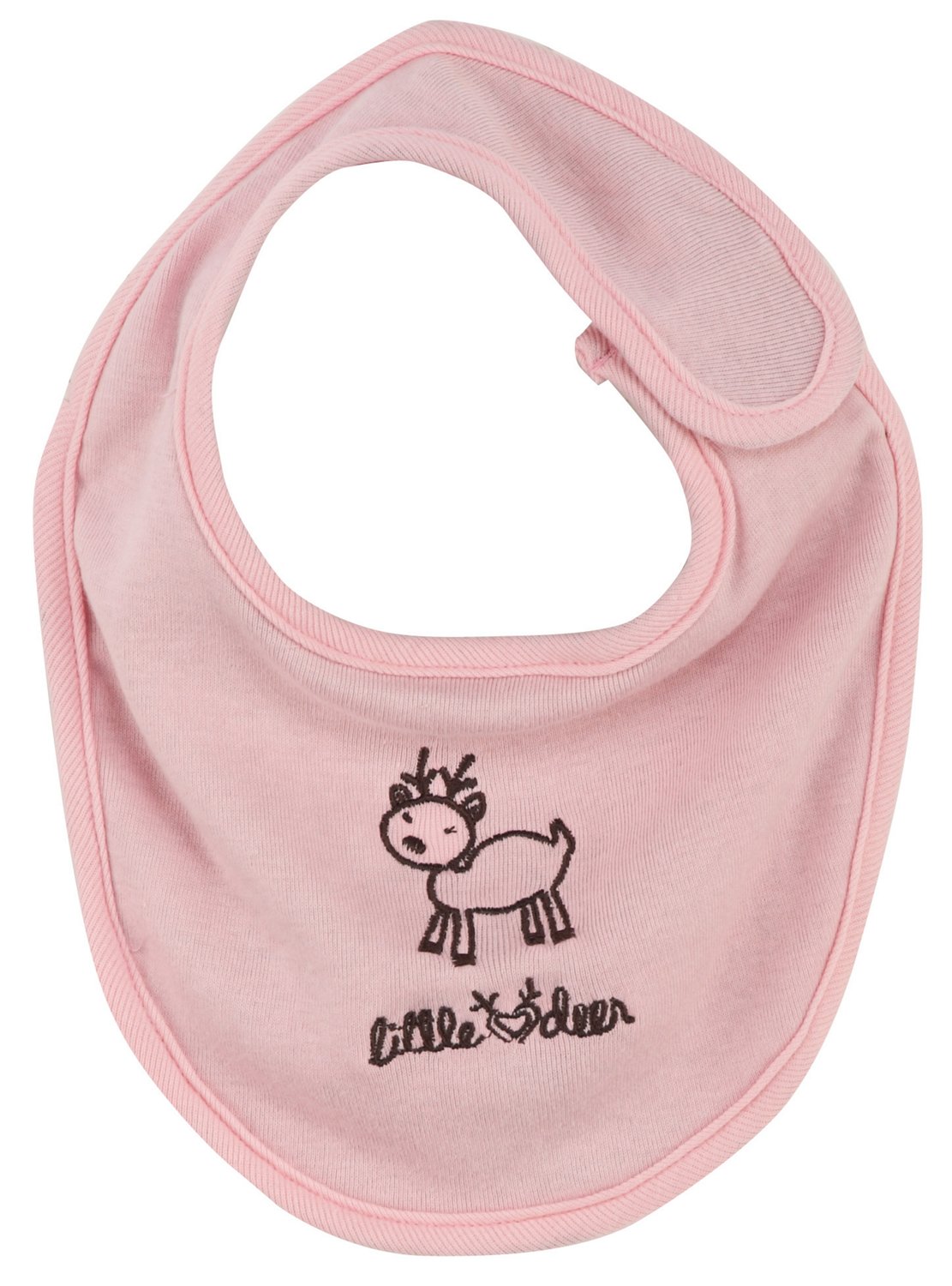 Lil' Magellan Infant Girls' 2-Piece Bib Set