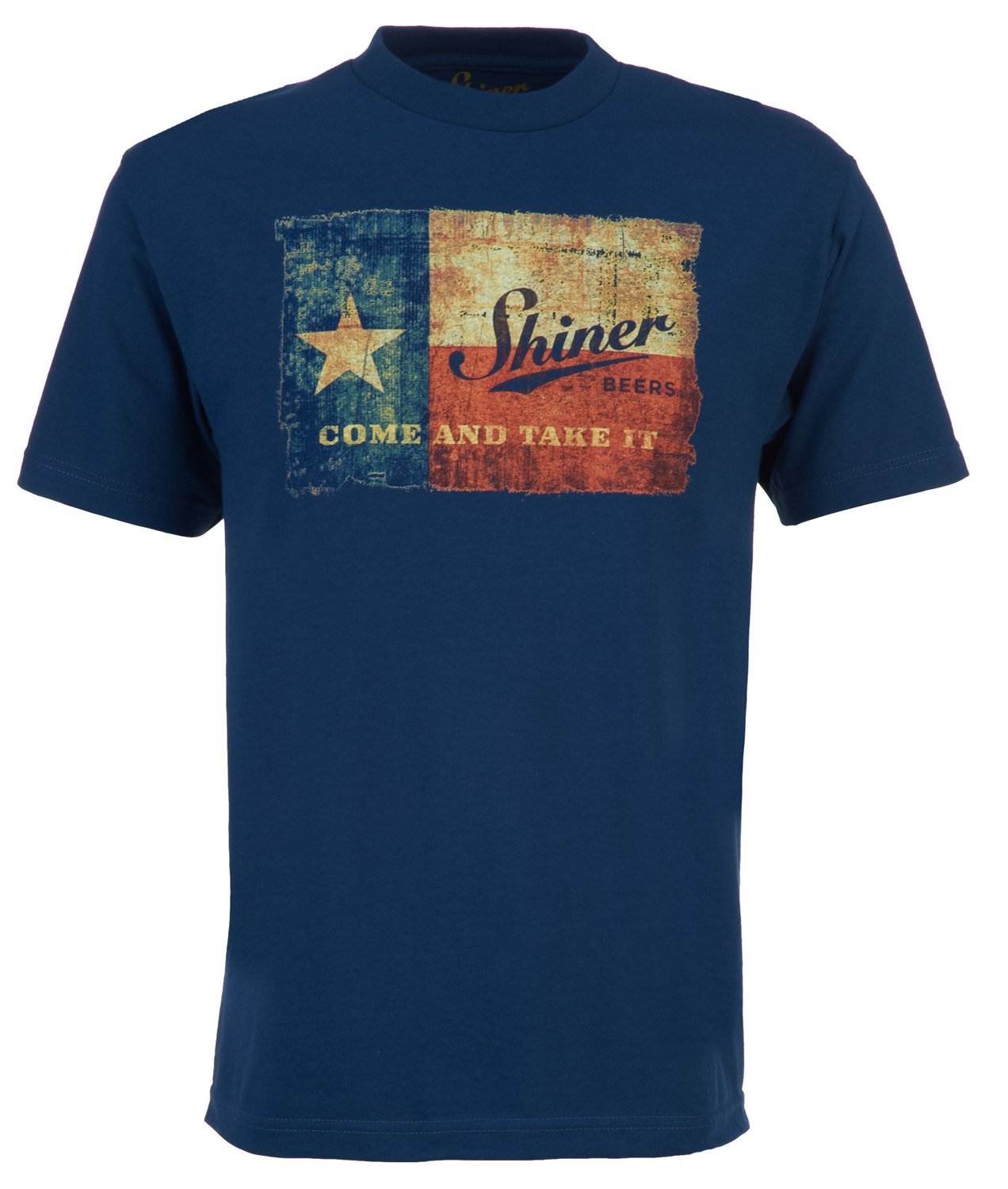 Shiner Beers Men's Flag T-shirt