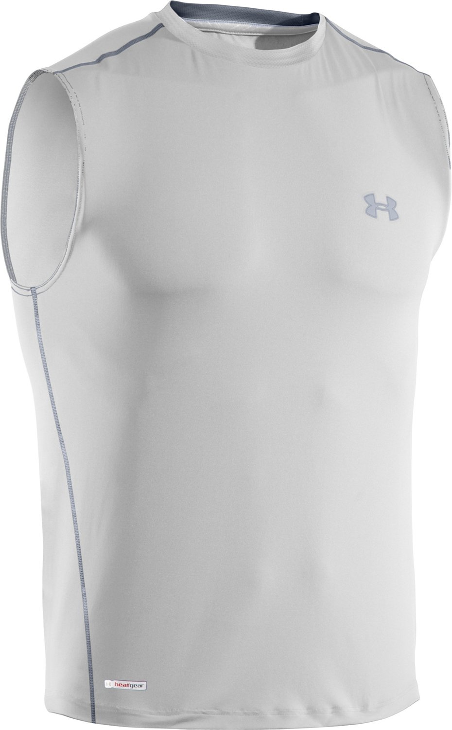 Under Armour® Men's HeatGear® Sonic Fitted Sleeveless T-shirt