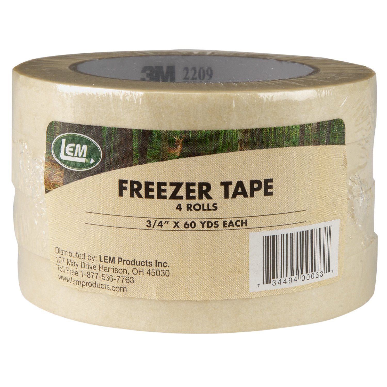 LEM Freezer Tape 4-Pack