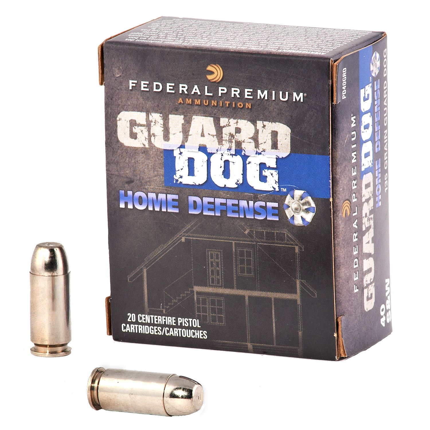 Federal Premium® Guard Dog .40 Smith & Wesson 135-Grain Centerfire Handgun Ammunition