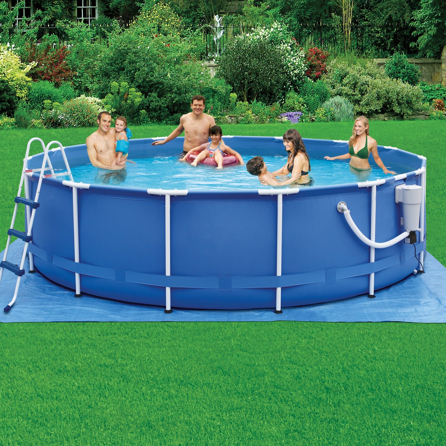 Summer Escapes Splashin' Fun 14' x 42" Round Pool