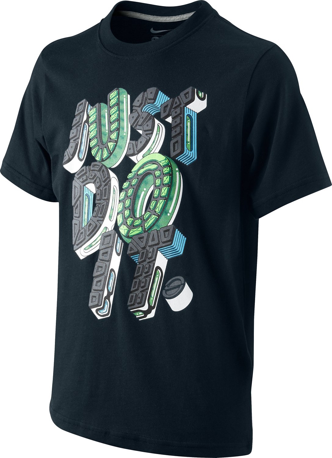 Nike Boys' Shoe Sole Just Do It Short Sleeve T-shirt