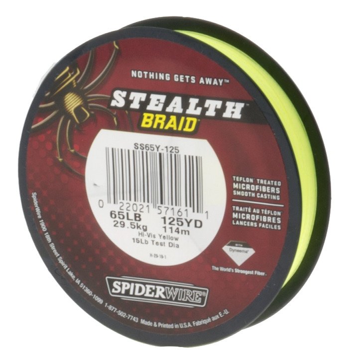 Spiderwire® Stealth™ 65 lb. - 125 yds. Braided Fishing Line