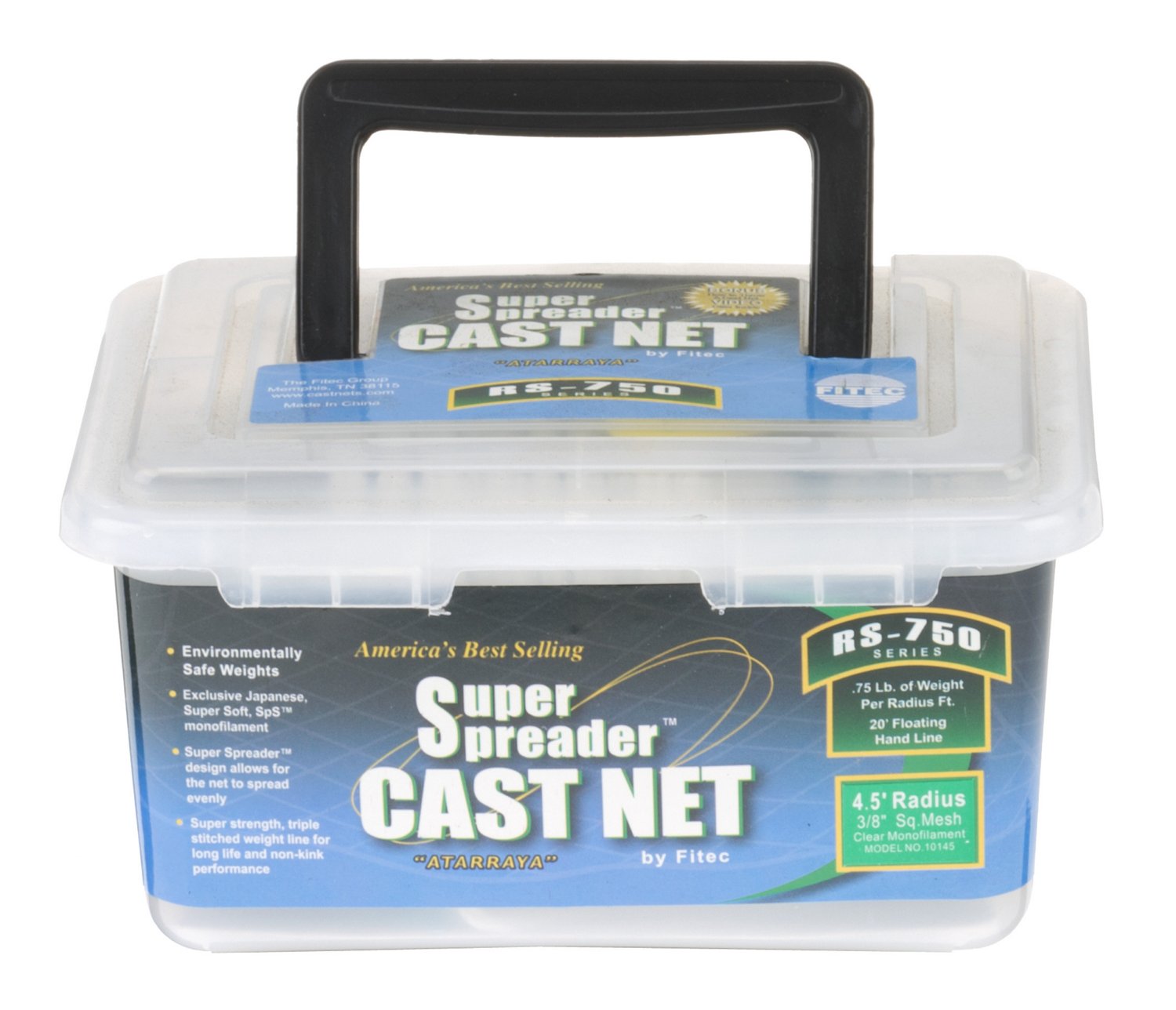 Fitec RS750 Series Super Spreader 4-1/2' Cast Net thumbnail